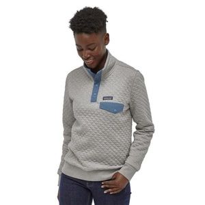Patagonia | Sweaters | Patagonia Organic Cotton Quilt Snapt Pullover  Sweatshirt Small | Poshmark